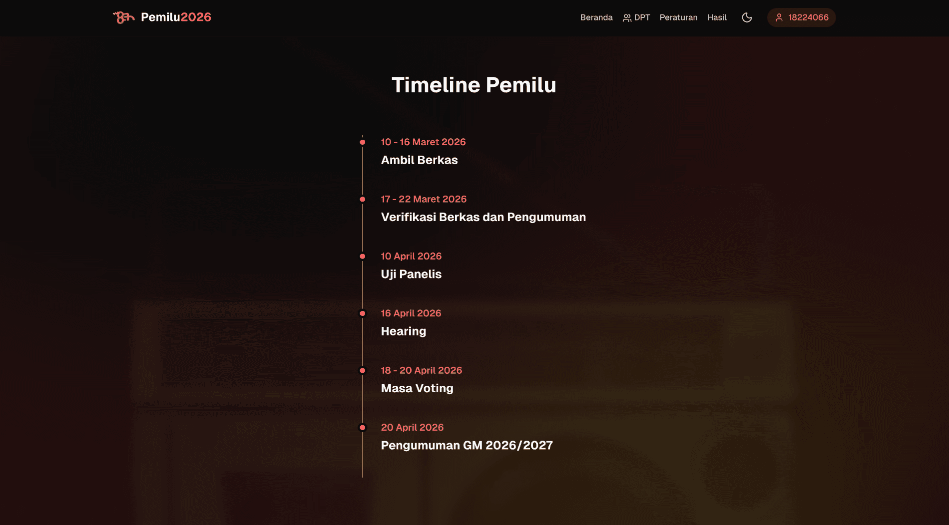 Pemilu 8EH Radio ITB 2026 gallery 4