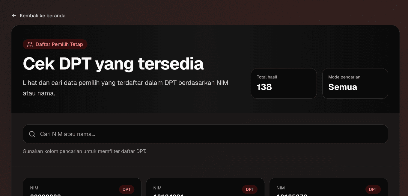 Pemilu 8EH Radio ITB 2026 gallery 5