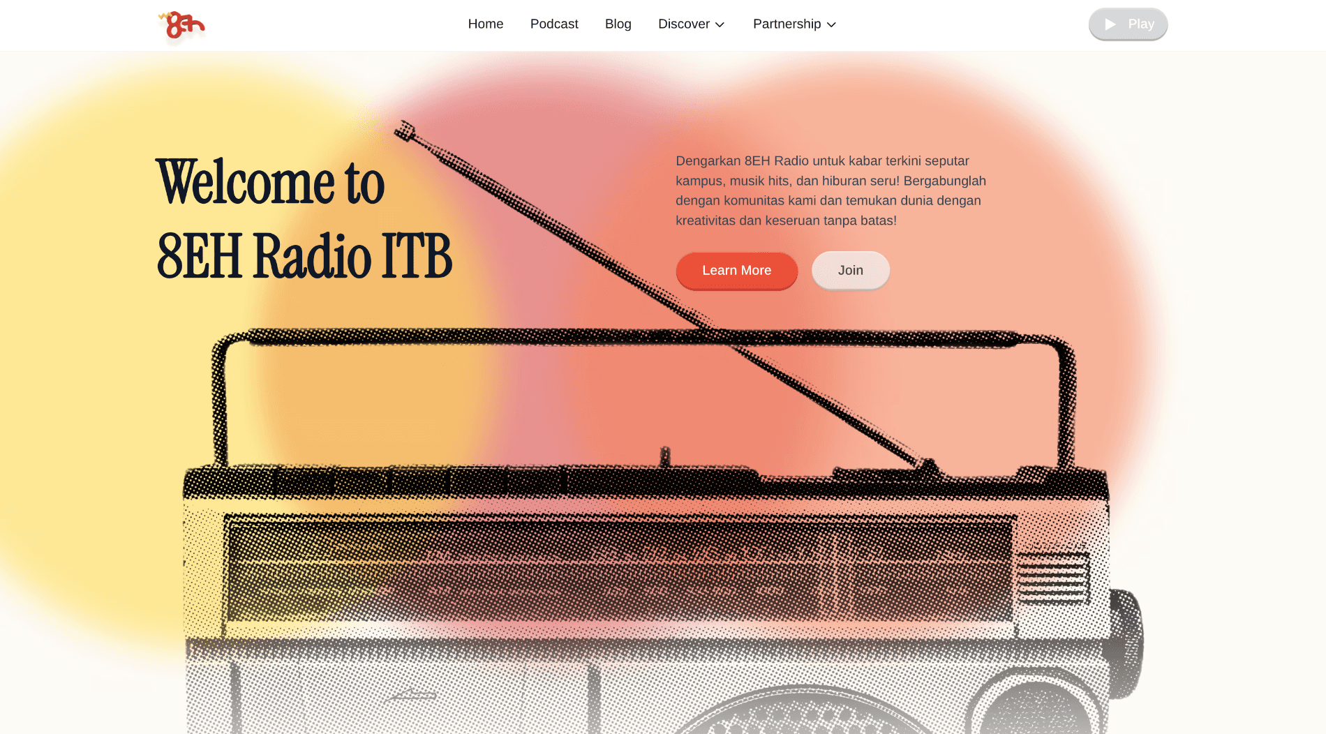 8EH Radio ITB Website gallery 1