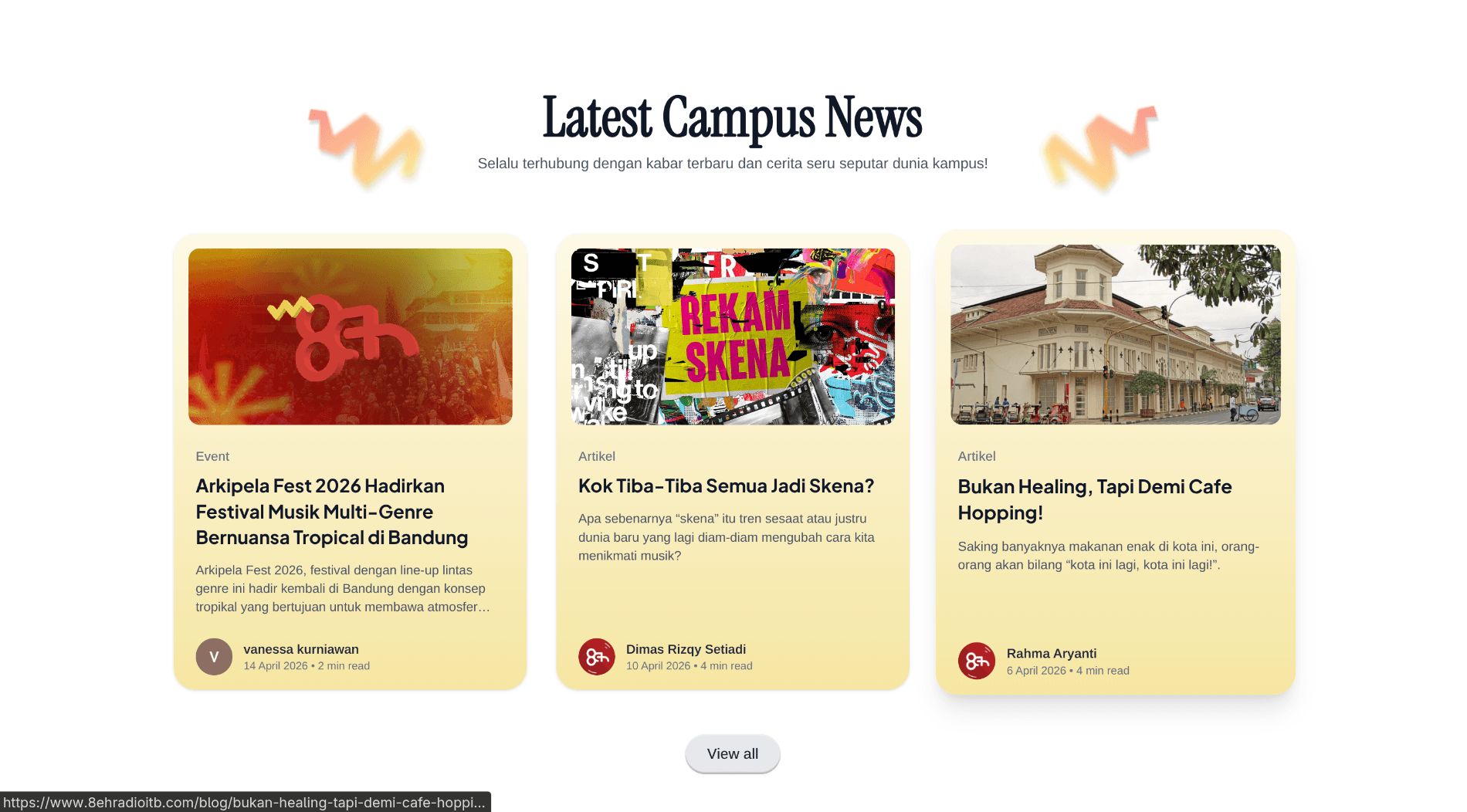 8EH Radio ITB Website gallery 3